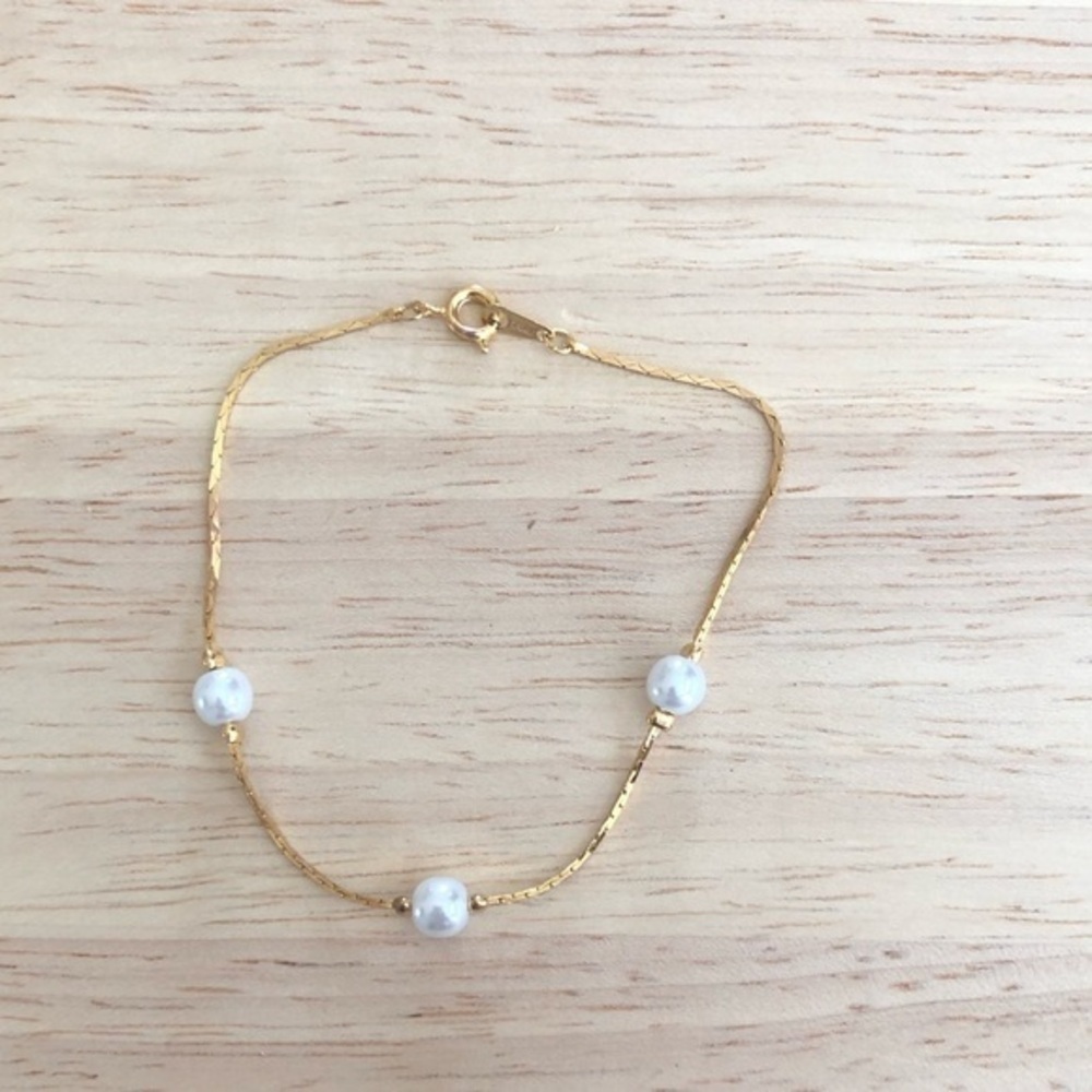 Vintage China Gold Tone Bracelet